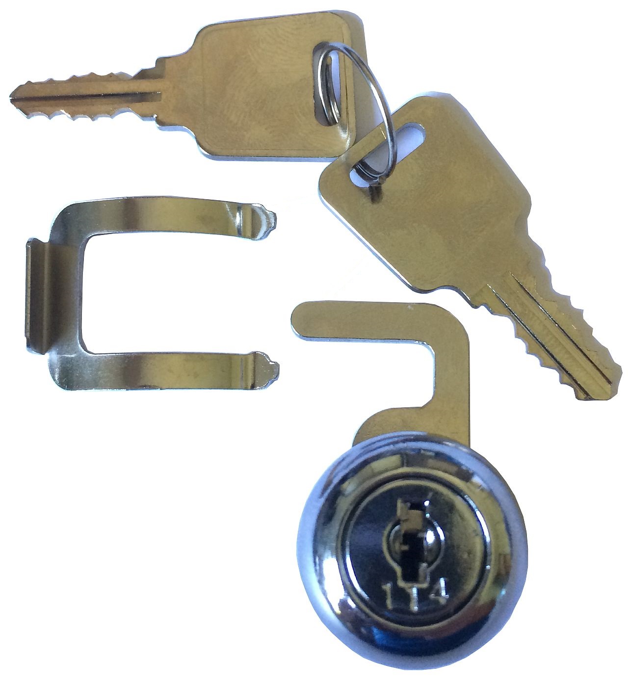 Image de ACROPAQ AGSL1 Serrure de réserve avec 2 clés 