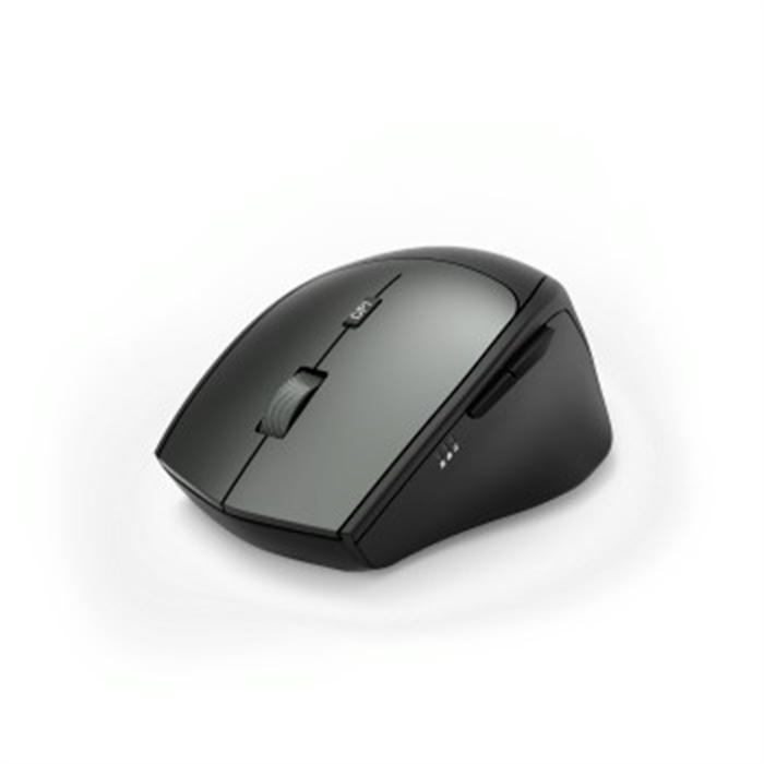 Afbeelding van Opt. draadloze muis met 6 knoppen MW-600, dual-modus USB-C/USB-A, zwart