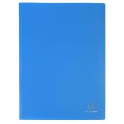 Image de Protège-documents en polypropylène 5/10e OPAK pochettes Cristal 60 vues - A4 - Bleu clair