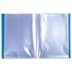 Image de Protège-documents en polypropylène 5/10e OPAK pochettes Cristal 60 vues - A4 - Bleu clair
