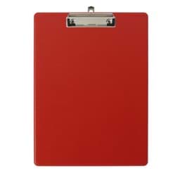 Picture of CLIPBOARD WITH POCKET, 23X32CM FOR A4 - RED