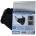 Image de ACROPAQ M002B 5 Masques de protection en tissu lavable adulte noir 