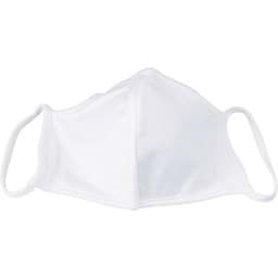 Image de ACROPAQ M001WK 5 Masques de protection en tissu lavable enfants blanc