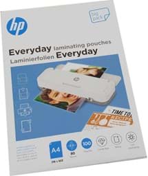 Afbeelding van HP 100 Everyday lamineerhoezen A4 80 mic