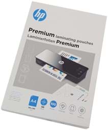 Afbeelding van HP 100 premium lamineerhoezen A4 125 mic