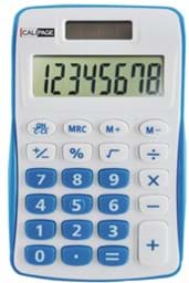 Image de Calipage 155134 - Calculatrice de poche Bleu