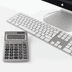 Image de ACROPAQ AC230T Calculatrice de bureau gris métal