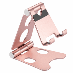Image de ACROPAQ ACPS3 - Support portable en aluminium pour Smartphone Or Rose