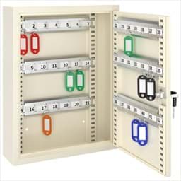 Image de ACROPAQ TS42 - Boîte à clés Pour intérieur 42 clés Maison et bureau - Blanc