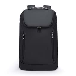 Afbeelding van ACROPAQ Rugzak CASUAL SMART - Business tas voor werk reizen - Laptopvak Tot 15.6 inch  - Waterdicht - USB aansluiting - Comfort - Zwart